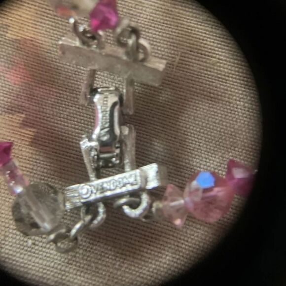 Vtg Vendome 2 Strand Aurora Borealis Pinks & Smoke Crystal 22-24" Necklace Set - Picture 11 of 13